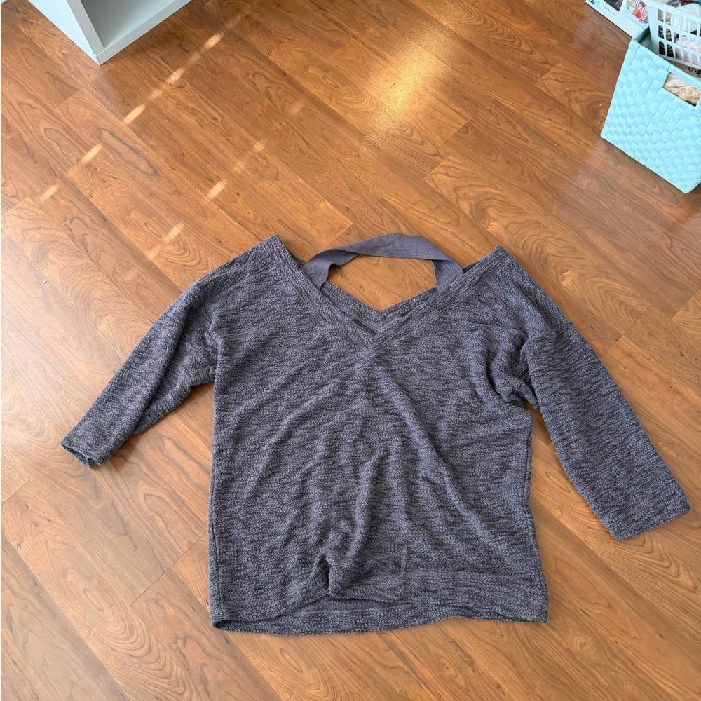 Purple Free People Beach Sweater M/L